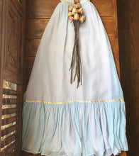 Load image into Gallery viewer, 1970's vintage Lilac blue Candi Jones maxi sundress