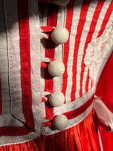 Load image into Gallery viewer, Rare Authentic 1970’s Vintage Rust Satin Rumak Dress