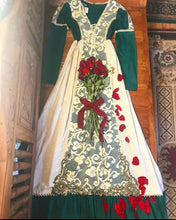 Load image into Gallery viewer, Authentic 1960’s vintage Evergreen Black Label Gunne Sax Maxi Dress