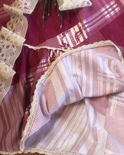 Load image into Gallery viewer, 1970’s vintage burgundy plaid dress by Vicky Vaughn