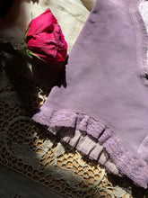 Load image into Gallery viewer, Cute Hand Dyed 1960’s Vintage Purple Panty Girdle by Sears