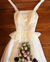 Load image into Gallery viewer, Authentic 1970's vintage peplum sundress by Candi Jones