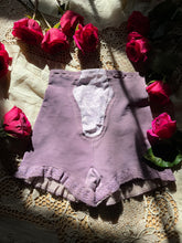 Load image into Gallery viewer, Cute Hand Dyed 1960’s Vintage Purple Panty Girdle by Sears