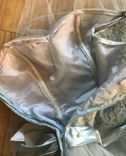 Load image into Gallery viewer, Darling 1950’s vintage birds egg blue tulle and lace gown