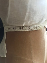 Load image into Gallery viewer, Antique Victorian embroidered eyelet corset cover