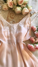 Load image into Gallery viewer, Beautiful 1930’s vintage tea rose pink step in teddy