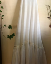 Load image into Gallery viewer, Beautiful 1970's vintage smocked white voile dress by Jody T
