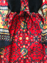 Load image into Gallery viewer, Authentic 1970’s vintage paisley print dress