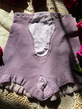 Load image into Gallery viewer, Cute Hand Dyed 1960’s Vintage Purple Panty Girdle by Sears