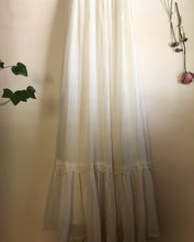 Load image into Gallery viewer, Beautiful 1970's vintage ivory crepe maxi dress