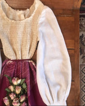 Load image into Gallery viewer, 1970’s vintage burgundy plaid dress by Vicky Vaughn