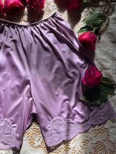 Load image into Gallery viewer, Hand Dyed 1960’s Vintage Nylon and Lace Bloomer Panty