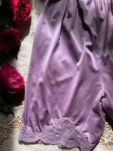 Load image into Gallery viewer, Hand Dyed 1960’s Vintage Nylon and Lace Bloomer Panty