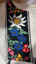 Load image into Gallery viewer, Darling 1960’s Vintage Waffle and Embroidery Shift by Miss K from Alfred Shaheen
