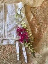 Load image into Gallery viewer, 1980's Vintage Rago Ivory Lace and Power Mesh Girdle with Garters
