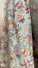Load image into Gallery viewer, Amazing 1970’s Vintage Fruit and Bird Print Calico Dress
