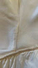 Load image into Gallery viewer, Perfect 1980’s Vintage White Satin and Tiered Lace Dream Dress

