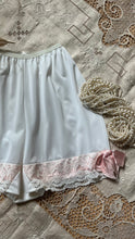 Load image into Gallery viewer, Sweet 1950’s vintage White Nylon and Lace Granny Panties

