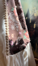 Load image into Gallery viewer, Gorgeous 1960’s Vintage Floral Lace Print Medieval Dress
