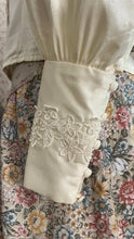 Load image into Gallery viewer, 1970’s vintage Butter Cream Satin Gunne Sax Button Back Blouse
