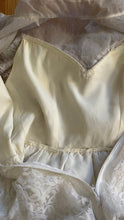 Load image into Gallery viewer, Darling 1970’s Vintage White Lace Dress by Candi Jones
