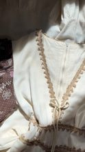 Load image into Gallery viewer, Gorgeous 1960’s Vintage Floral Lace Print Medieval Dress
