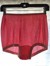 Load image into Gallery viewer, 1960's Vintage Deadstock Pink Nylon knit Granny Panty Mushroom Gusset
