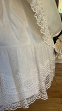 Load image into Gallery viewer, Sweetheart 1980’s Vintage White Satin and White Lace Dream Dress
