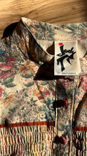 Load image into Gallery viewer, 1970’s Vintage Rose and Garden Floral Print Dress by Jody T
