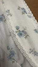 Load image into Gallery viewer, 1970’s vintage blue floral print Gunne sax maxi dress
