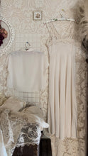 Load image into Gallery viewer, Incredible 1930’s Hand Stitched and Embroidered Silk Nightgown And Bed Jacket Trousseau Bridal Set

