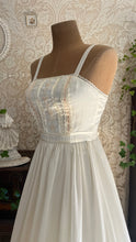 Load image into Gallery viewer, 4 Matching Unworn Deadstock 1970’s Vintage Ivory Voile Gunne Sax Sundresses
