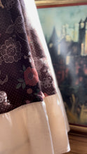 Load image into Gallery viewer, Gorgeous 1960’s Vintage Floral Lace Print Medieval Dress
