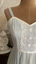 Load image into Gallery viewer, Beautiful 1970's vintage Robins Egg Blue voile Gunne Sax maxi sundress
