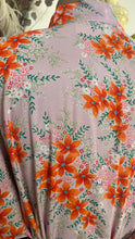 Load image into Gallery viewer, Y2K 1990’s Vintage Floral Rayon Kimono Robe Dressing Gown
