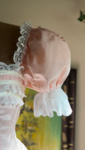 Load image into Gallery viewer, Fairytale 1980’s Vintage Pink Taffeta Puff Sleeve Gunne Sax Dress
