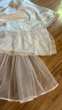 Load image into Gallery viewer, Sweetheart 1980’s Vintage White Satin and White Lace Dream Dress
