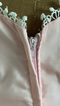 Load image into Gallery viewer, 1980’s Vintage Pink Lace and Taffeta Strapless Dream Dress
