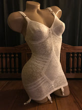 Load image into Gallery viewer, New with tags White Lace Foundation Girdle by Rago
