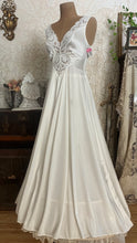 Load image into Gallery viewer, Deadstock 1980’s vintage ivory cream Olga Bodysilk nightgown
