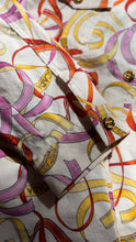 Load image into Gallery viewer, Vintage Escada Ribbon Print Jean Jacket and Pants Set
