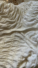 Load image into Gallery viewer, Darling 1970’s vintage white ruffle long leg bloomer panties by Gladmate
