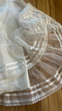 Load image into Gallery viewer, Breathtaking 1970’s Vintage White Chiffon Bridal Gown Wedding Dress by Lorrie Deb of San Francisco
