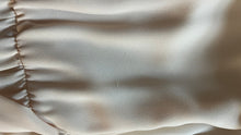 Load image into Gallery viewer, 1970's Vintage Ivory Chiffon and Lace Secretary Dress by R.E.O. Originals
