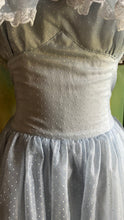 Load image into Gallery viewer, 1980’s Vintage Powder Blue Swiss Dot Jessica McClintock Bridal Gunne Sax Dress
