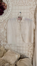 Load image into Gallery viewer, Incredible 1930’s Hand Stitched and Embroidered Silk Nightgown And Bed Jacket Trousseau Bridal Set
