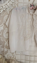 Load image into Gallery viewer, Incredible 1930’s Hand Stitched and Embroidered Silk Nightgown And Bed Jacket Trousseau Bridal Set
