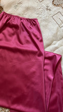 Load image into Gallery viewer, Pretty 1970’s vintage pink nylon pajama Pants Bottoms
