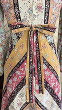 Load image into Gallery viewer, Amazing 1970’s Vintage Fruit and Bird Print Calico Dress
