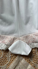 Load image into Gallery viewer, Sweet 1950’s vintage White Nylon and Lace Granny Panties
